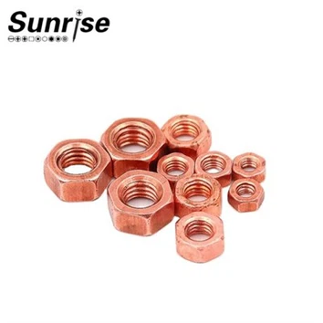 Écrou hexagonal en cuivre T2 DIN934