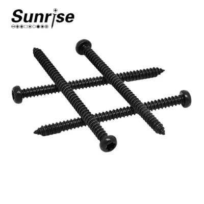 Vis Torx pour cloisons sèches assemblées noires