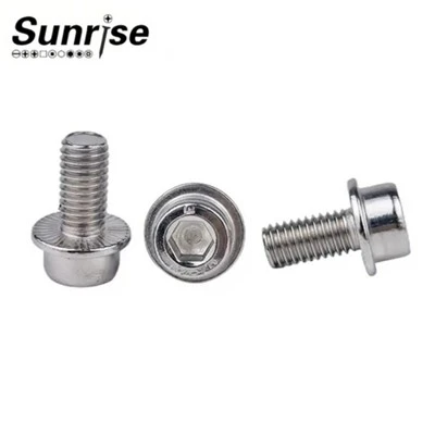 Vis à tête cylindrique à six pans creux DIN251 avec collier