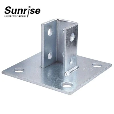 Strut de base post-base galvanisé 41x41