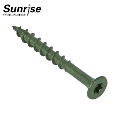 Vis de terrasse Torx en acier au carbone de type 17